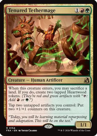Tenured Tethermage (FRA-154) - [Reality Fracture] Foil