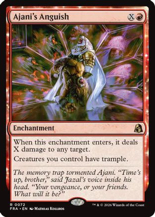 Ajani's Anguish (FRA-072) - [Reality Fracture]