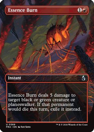 Essence Burn (Borderless) (FRA-369) - [Reality Fracture]