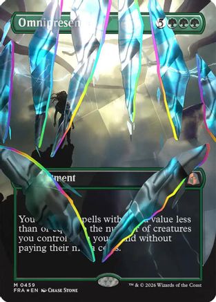 Omnipresence (Borderless) (Facet Foil) (0459) (FRA-459) - [Reality Fracture] Foil