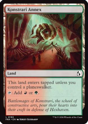 Konstrari Annex (FRA-183) - [Reality Fracture]