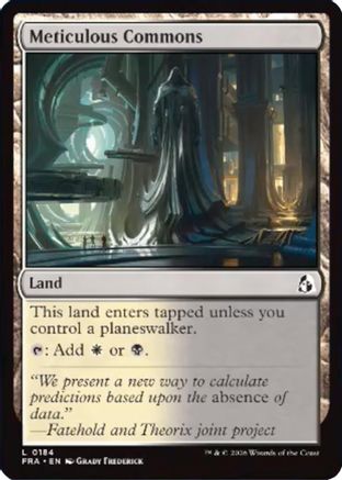 Meticulous Commons (FRA-184) - [Reality Fracture]
