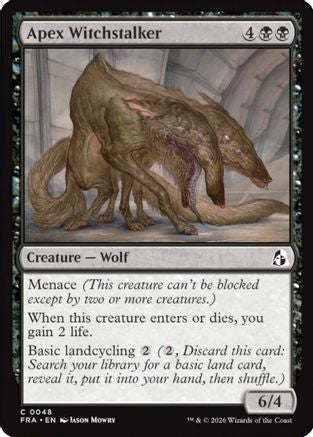 Apex Witchstalker (FRA-048) - [Reality Fracture]