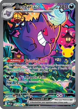 Gengar ex (154/128) [ME 30th Celebration] Holofoil