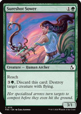 Sureshot Sower (FRA-115) - [Reality Fracture] Foil