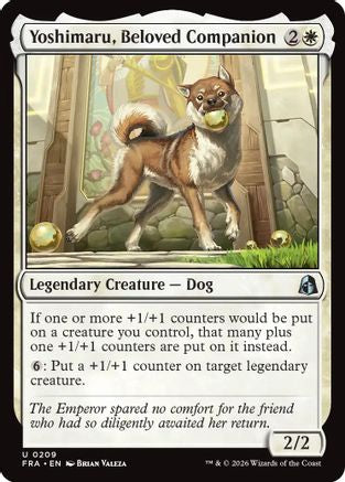 Yoshimaru, Beloved Companion (FRA-209) - [Reality Fracture] Foil