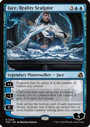 Jace, Reality Sculptor (FRA-216) - [Reality Fracture]