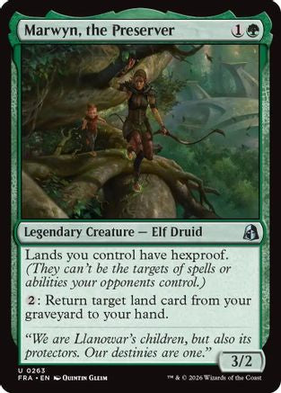 Marwyn, the Preserver (FRA-263) - [Reality Fracture] Foil