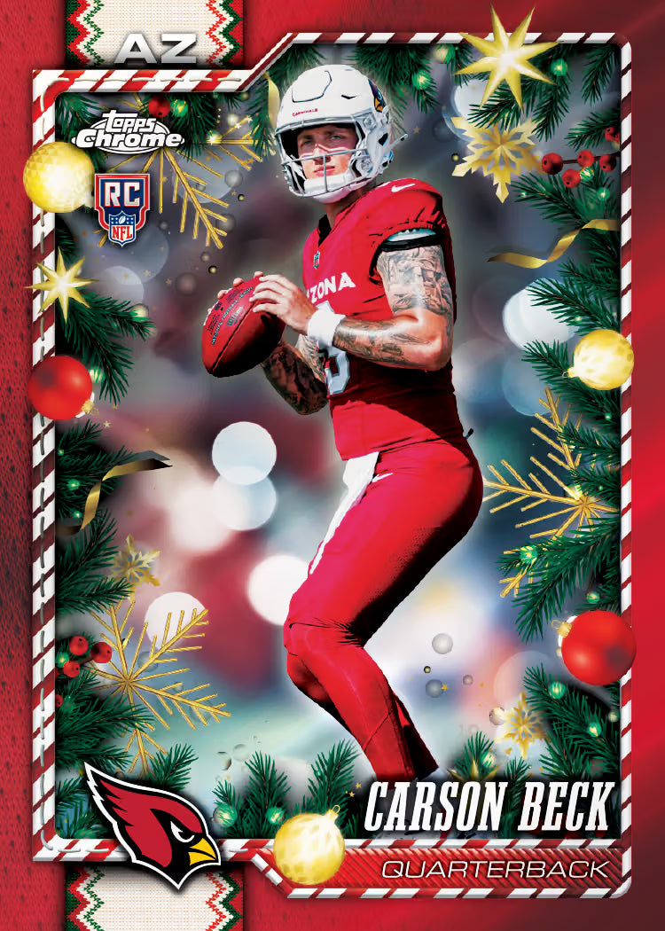 2026 Topps Holiday Football Mega Box