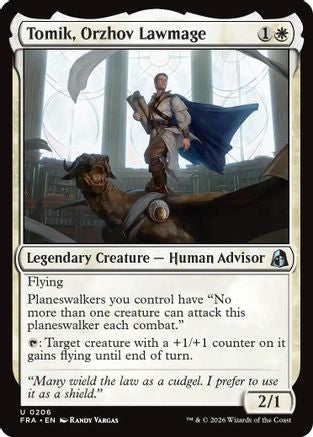 Tomik, Orzhov Lawmage (FRA-206) - [Reality Fracture] Foil
