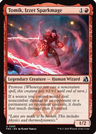 Tomik, Izzet Sparkmage (FRA-253) - [Reality Fracture] Foil