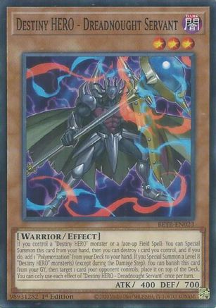 Destiny HERO - Dreadnought Servant (BETB-EN023) - Beyond the Brave 1st Edition