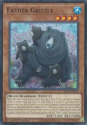 Father Grizzly (BETB-EN032) - Beyond the Brave 1st Edition