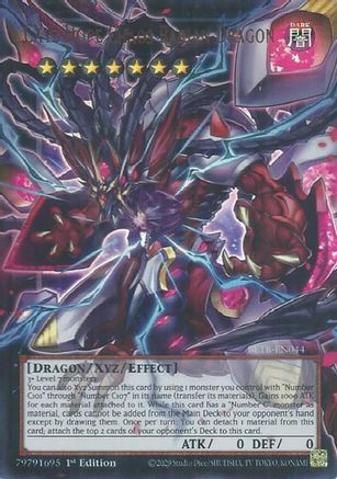 CXyz Hope Chaos Barian Dragon (Extended Art) (BETB-EN044) - Beyond the Brave 1st Edition