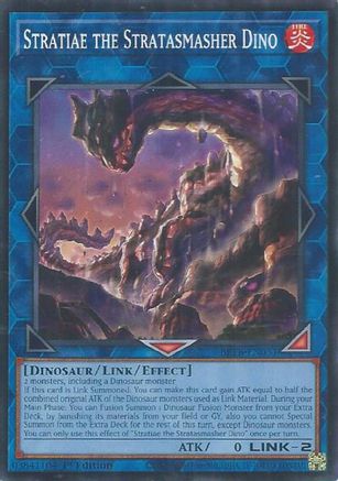 Stratiae the Stratasmasher Dino (BETB-EN051) - Beyond the Brave 1st Edition