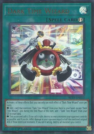 Dark Time Wizard (BETB-EN052) - Beyond the Brave 1st Edition