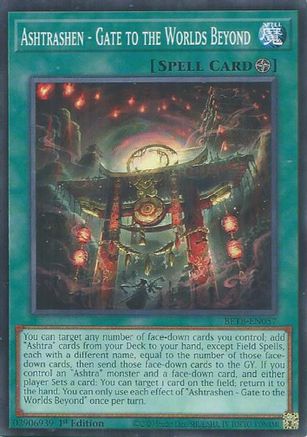 Ashtrashen - Gate to the Worlds Beyond (BETB-EN057) - Beyond the Brave 1st Edition