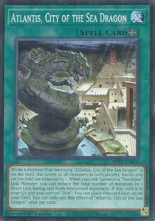 Atlantis, City of the Sea Dragon (BETB-EN058) - Beyond the Brave 1st Edition