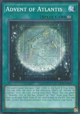 Advent of Atlantis (BETB-EN060) - Beyond the Brave 1st Edition