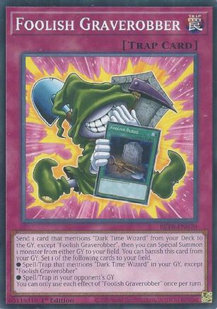 Foolish Graverobber (BETB-EN070) - Beyond the Brave 1st Edition