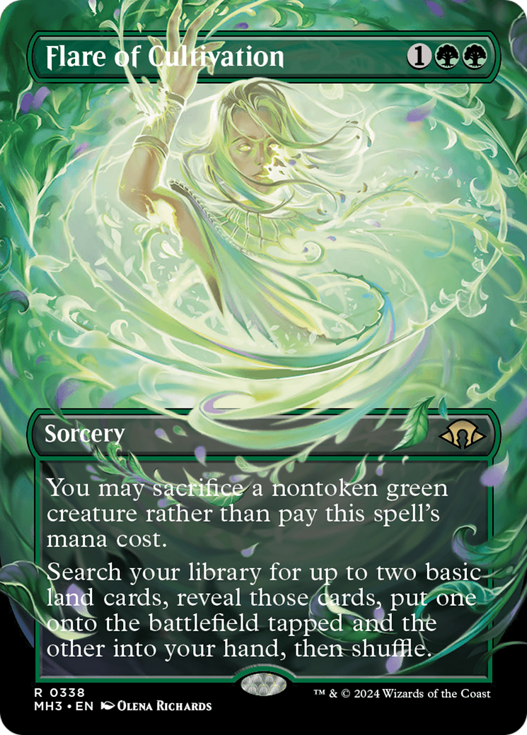 Flare of Cultivation (MH3-338) - [Modern Horizons 3] (sans bordure) 