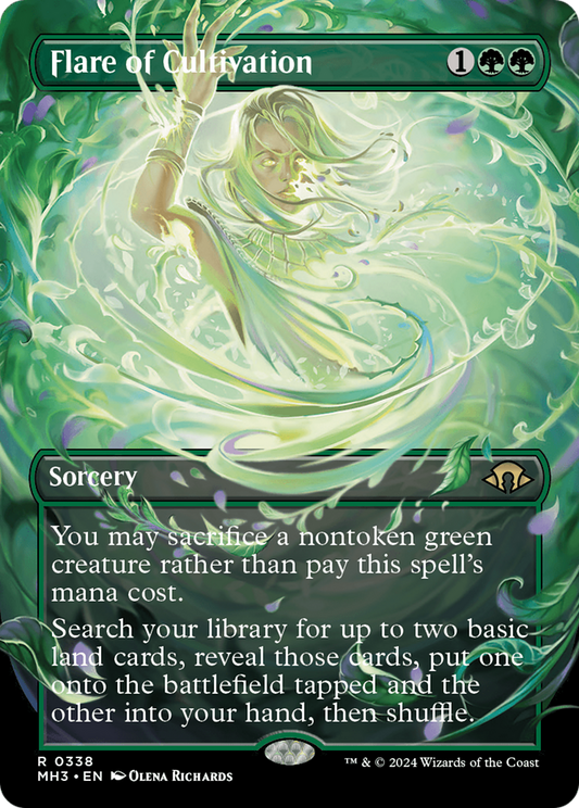 Flare of Cultivation (MH3-338) - [Modern Horizons 3] (sans bordure) 