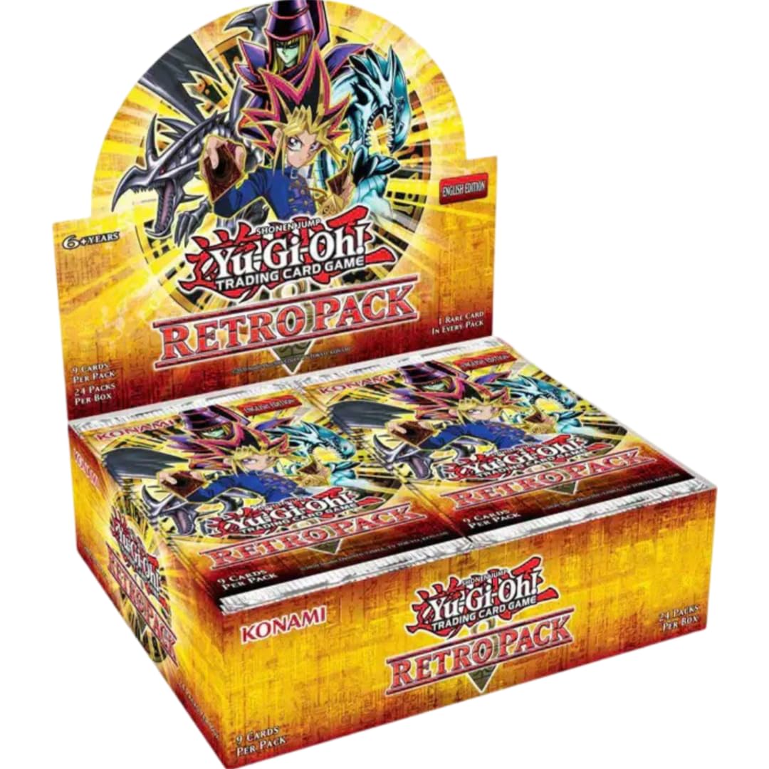 Yu-Gi-Oh! Retro Pack Booster Box (2020 Date Reprint)