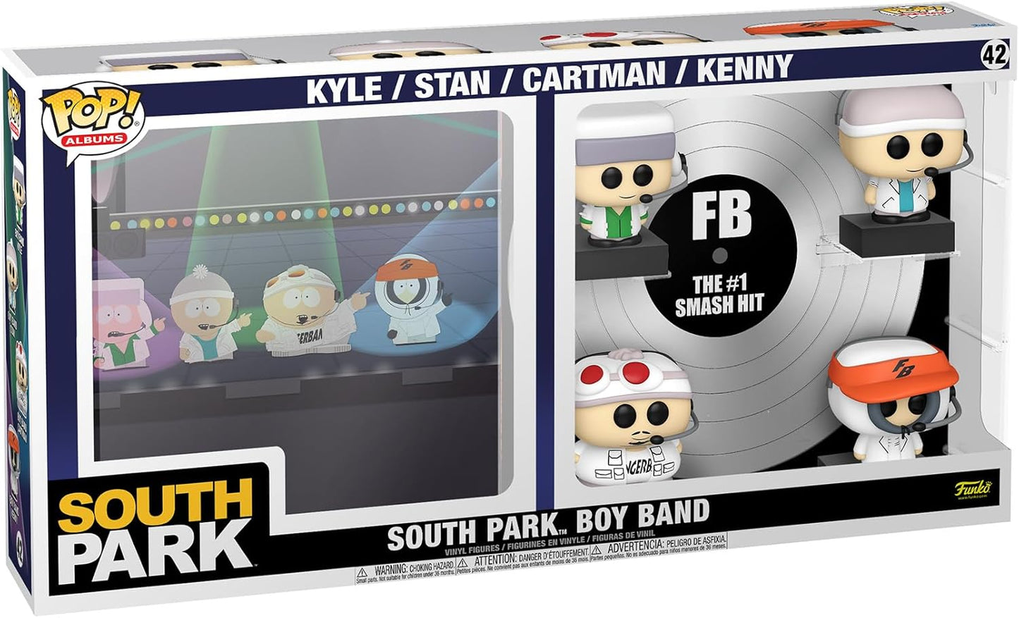 Funko POP! Albums Deluxe South Park Boy Band #42