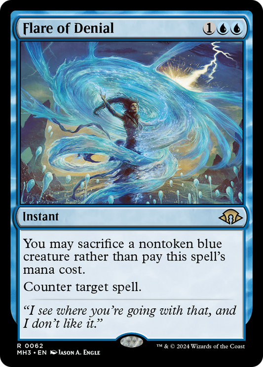 Flare of Denial (MH3-062) - [Modern Horizons 3] Feuille 