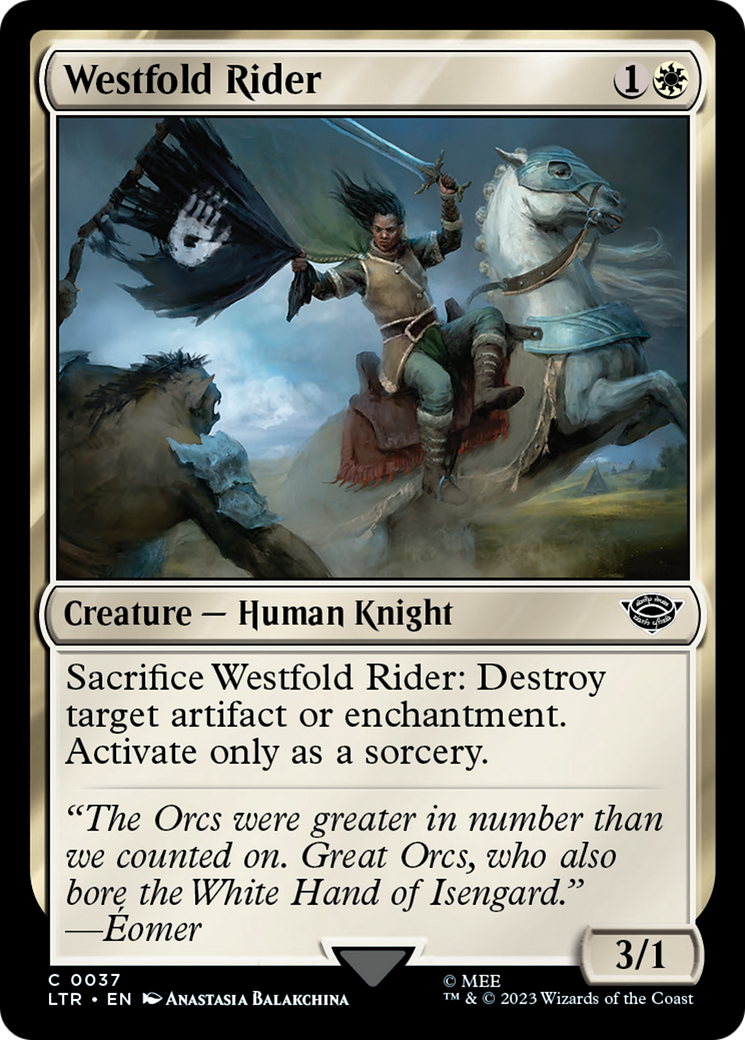 Westfold Rider (LTR-037) - [The Lord of the Rings: Tales of Middle-earth]