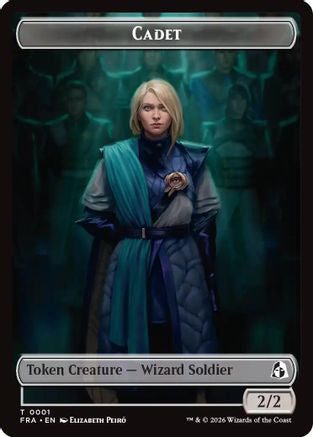Cadet // Jace Double-Sided Token (FRA-1 // 5) - [Reality Fracture]