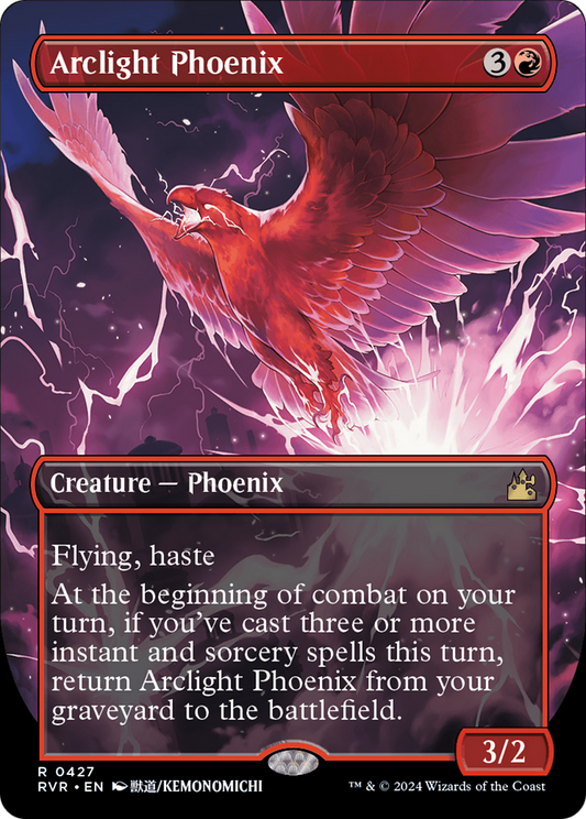 Arclight Phoenix (RVR-427) - [Ravnica Remastered] (Borderless) Foil