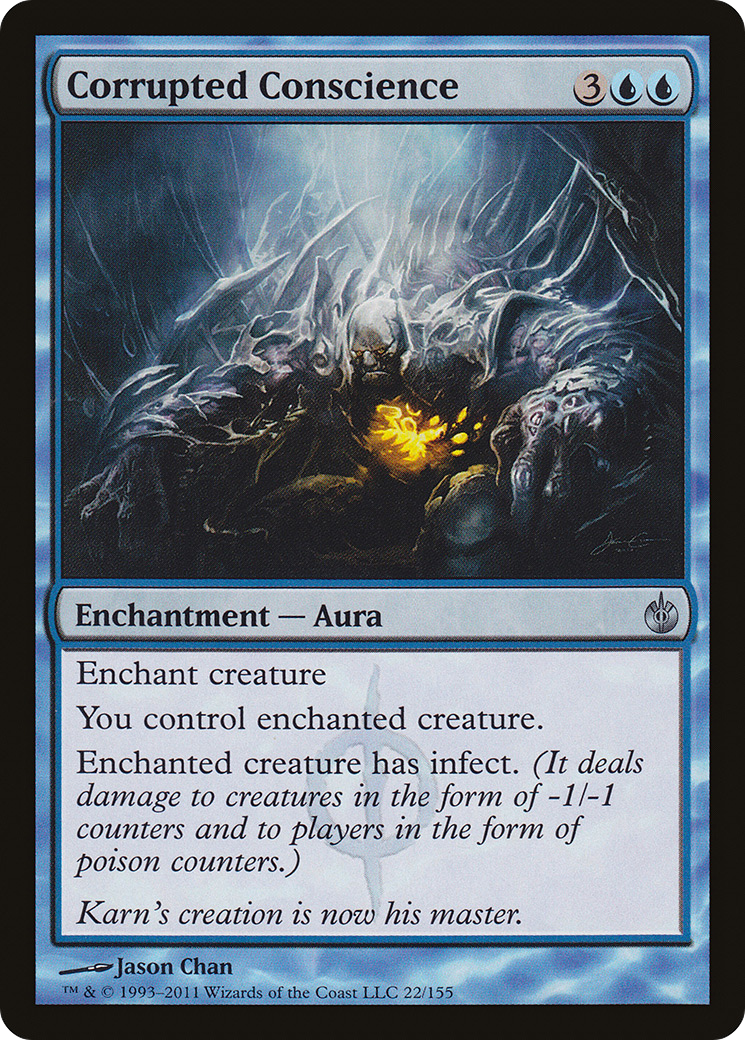 Corrupted Conscience (MBS-022) - [Mirrodin Besieged]