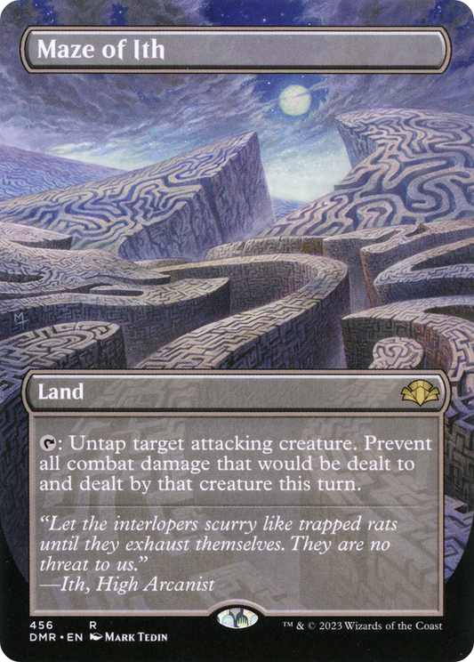 Maze of Ith (DMR-456) - [Dominaria Remastered] (Borderless) Foil