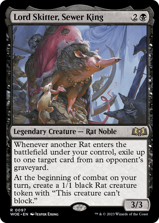 Lord Skitter, Sewer King (WOE-097) - [Wilds of Eldraine]