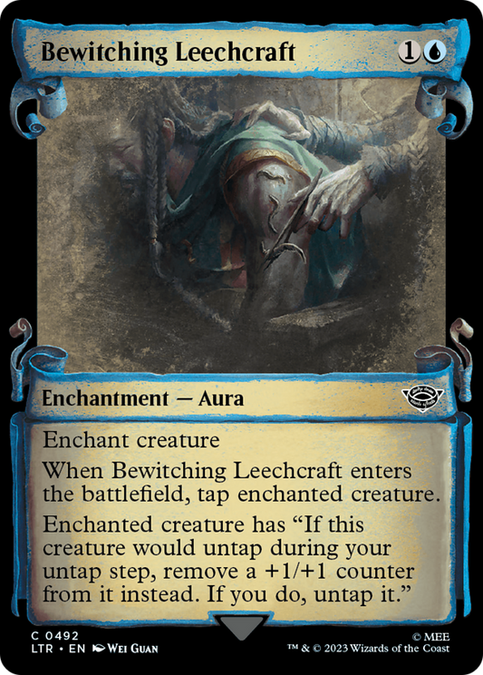 Bewitching Leechcraft (LTR-492) - [The Lord of the Rings: Tales of Middle-earth]: (Showcase) Foil