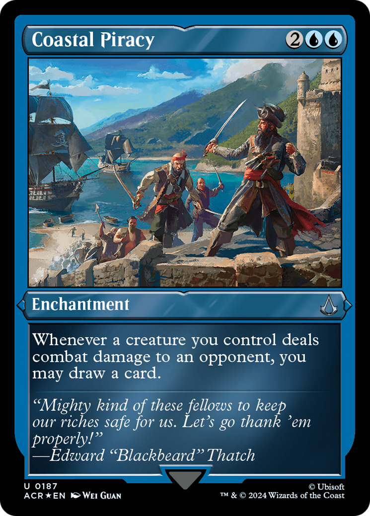Coastal Piracy (ACR-187) - [Assassin's Creed] Etched Foil