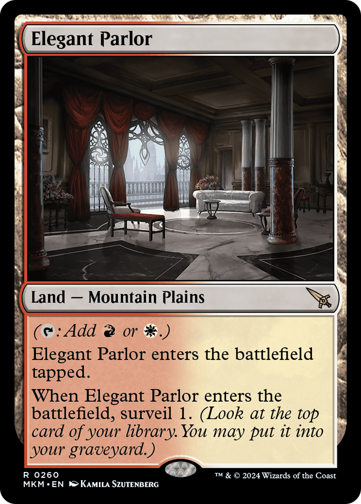 Elegant Parlor (MKM-260) - [Murders at Karlov Manor]