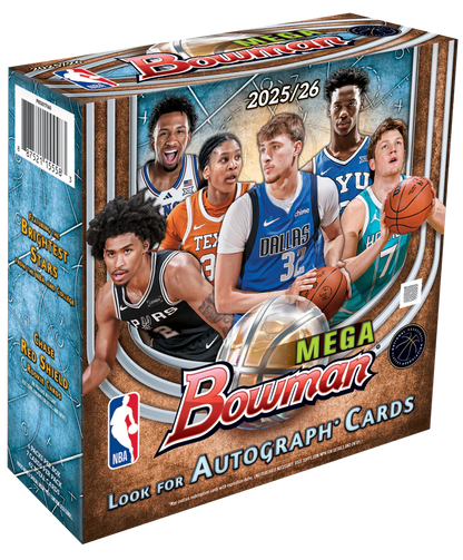 2025-26 Bowman Basketball Mega Box