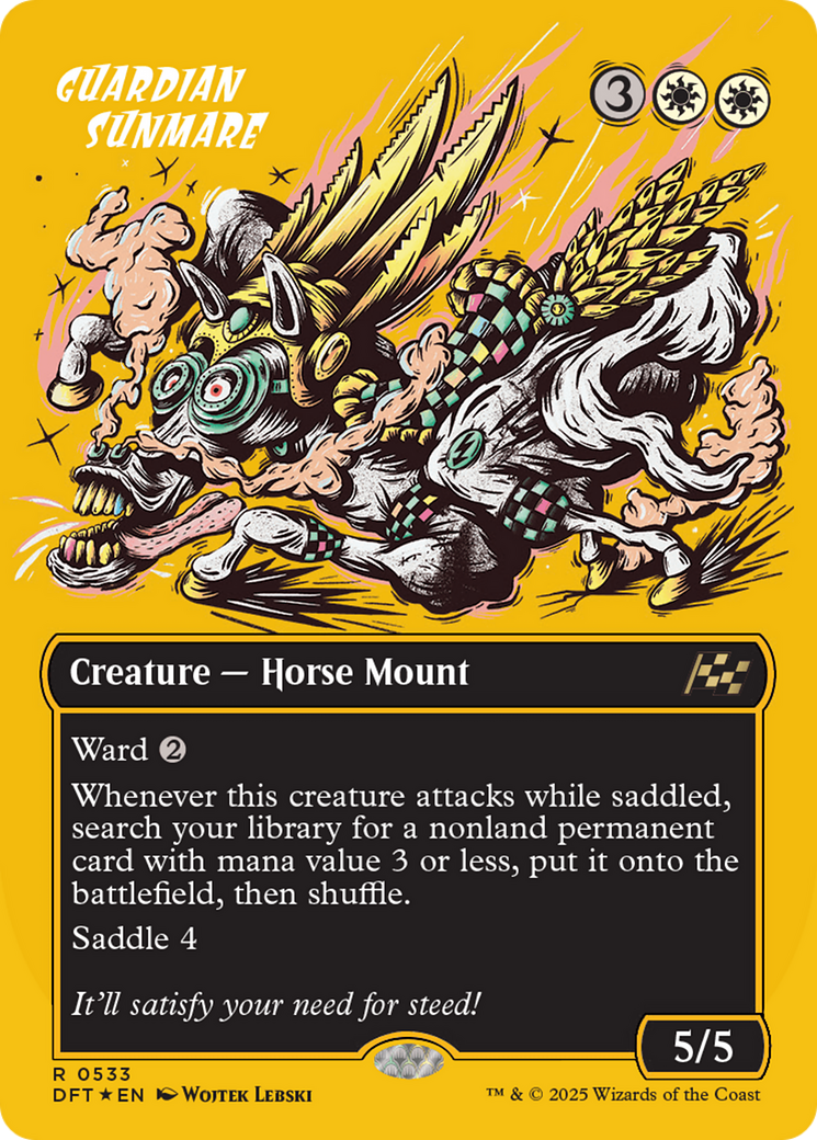 Guardian Sunmare (DFT-533) - [Aetherdrift] (Borderless) Foil