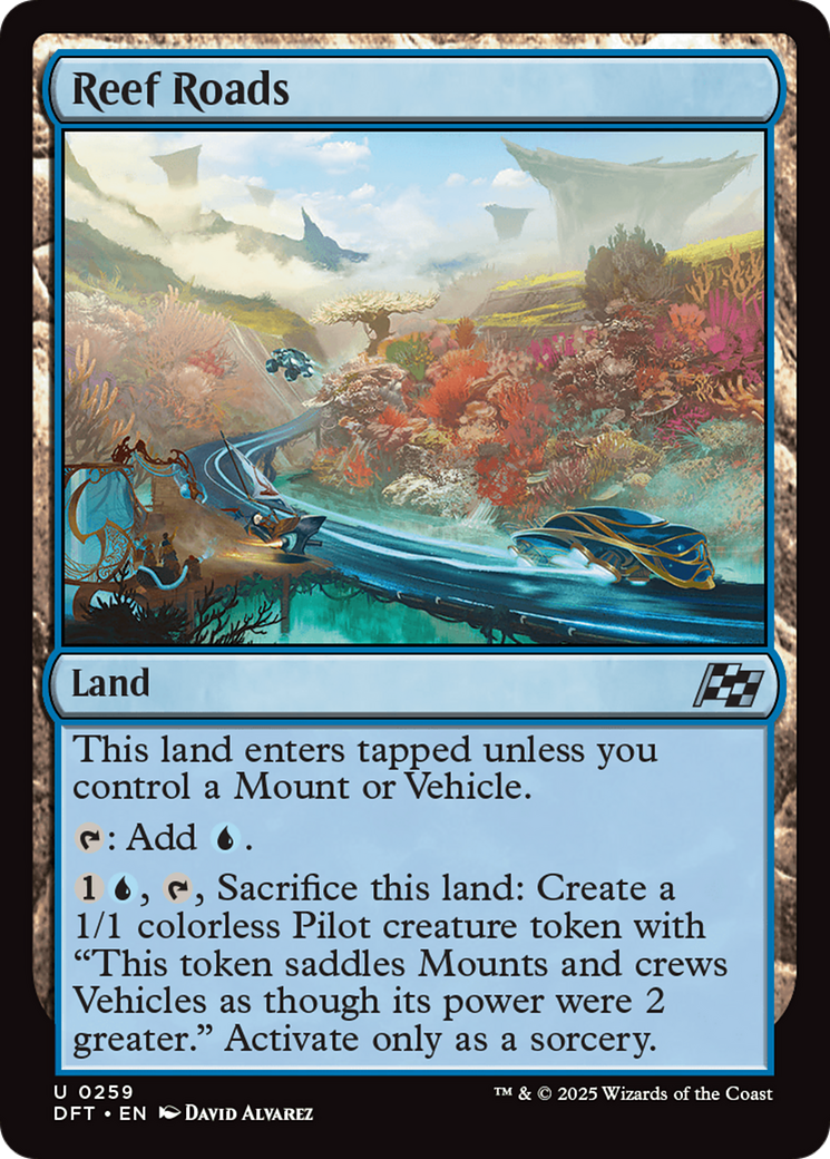 Reef Roads (DFT-259) - [Aetherdrift] Foil