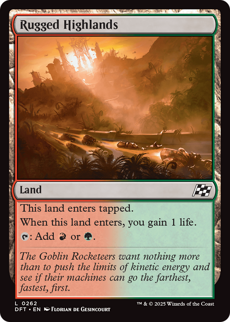 Rugged highlands (DFT-262) - [Aetherdrift] Foil