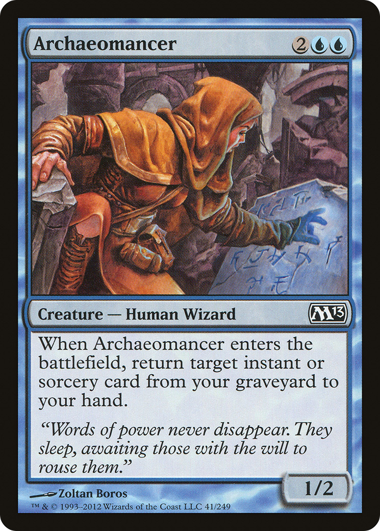 Archaeomancer (M13-041) - [Magic 2013]