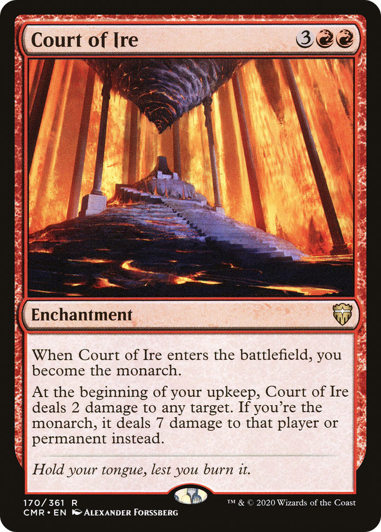 Court of Ire (CMR-170) - [Commander Legends] Foil