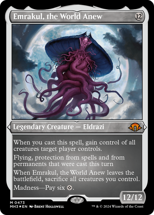 Emrakul, le monde nouveau (MH3-473) - [Modern Horizons 3] Feuille gravée 