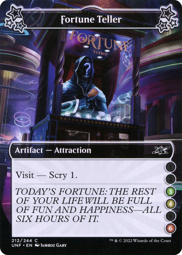 Fortune Teller (UNF-212D) - [Unfinity] Foil