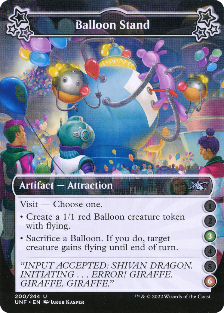 Balloon Stand (UNF-200B) - [Unfinity] Foil