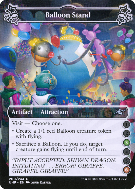 Balloon Stand (UNF-200B) - [Unfinity]