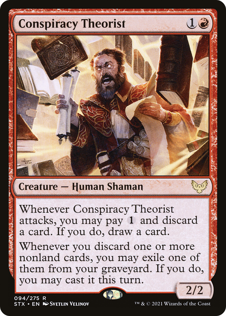 Conspiracy Theorist (STX-094) - [Strixhaven: School of Mages]