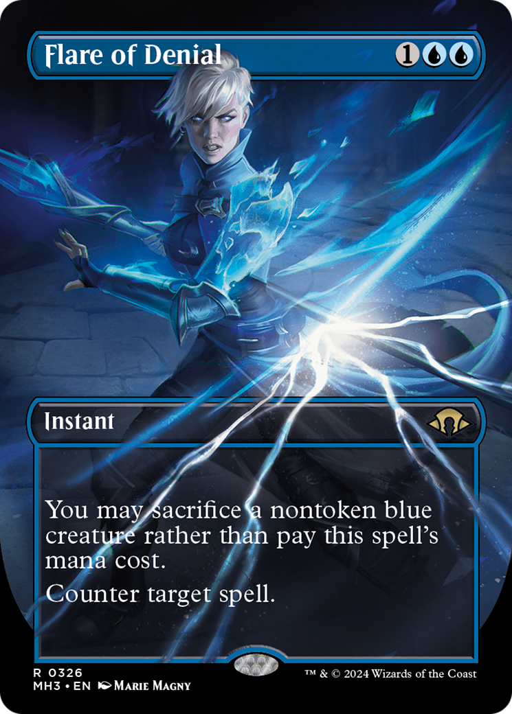 Flare of Denial (MH3-326) - [Modern Horizons 3] (Sans frontières) 